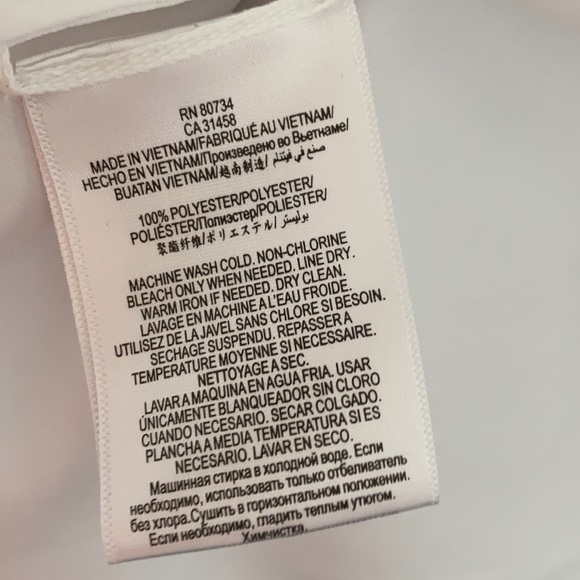 BCBGMaxAzria Nikko White Asymmetrical Blouse - Picture 9 of 9